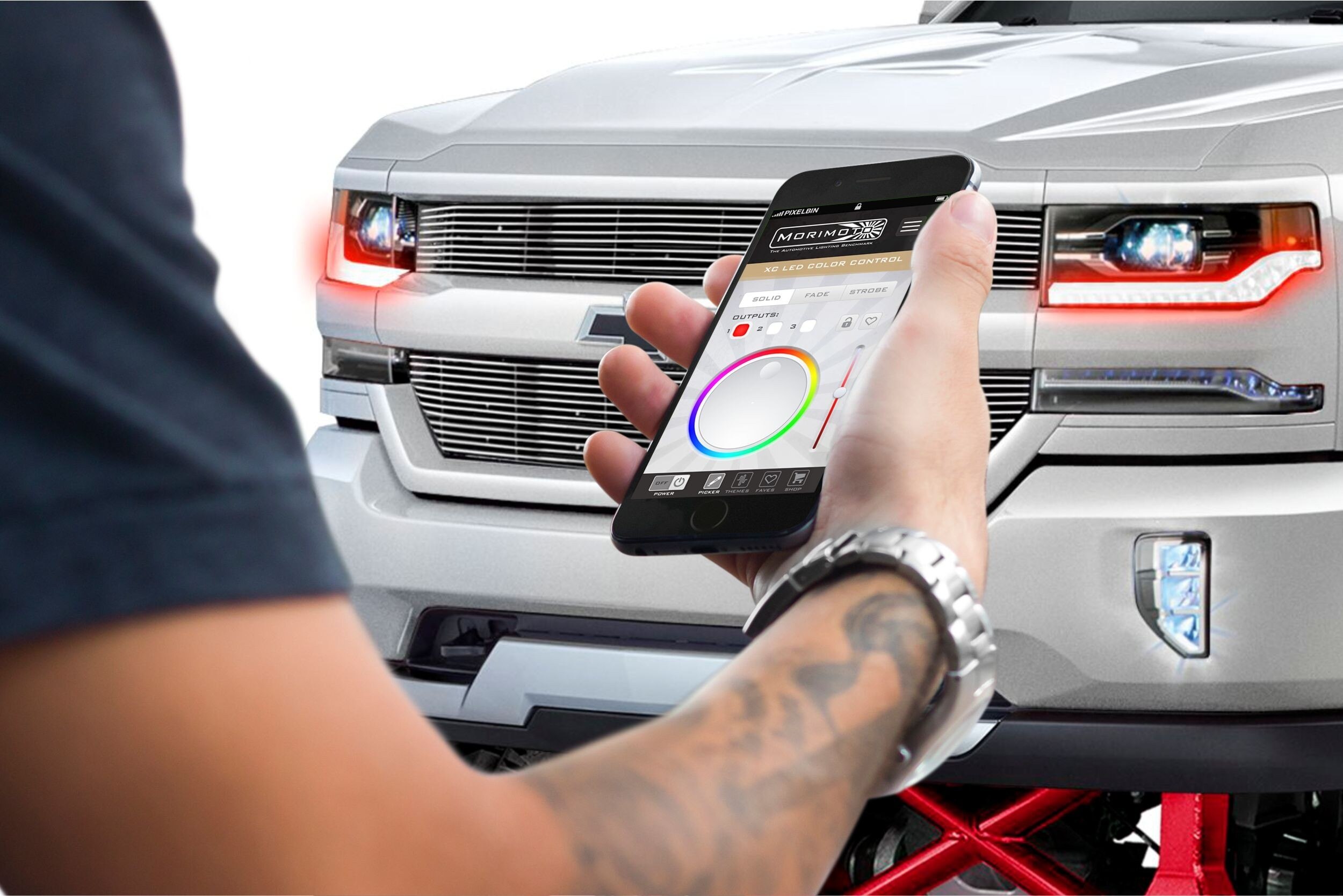 Chevrolet Silverado (16-18) Profile Pixel Switchback DRLs LED331